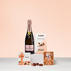 Moët & Chandon Rosé Champagne & Neuhaus Chocolates - Delivery in Germany by  GiftsForEurope