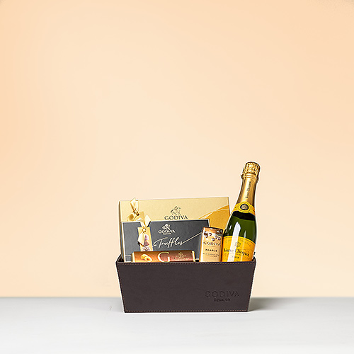 Veuve Clicquot Champagne & Godiva Chocolate Truffle Gift Set (Min Qty 1)