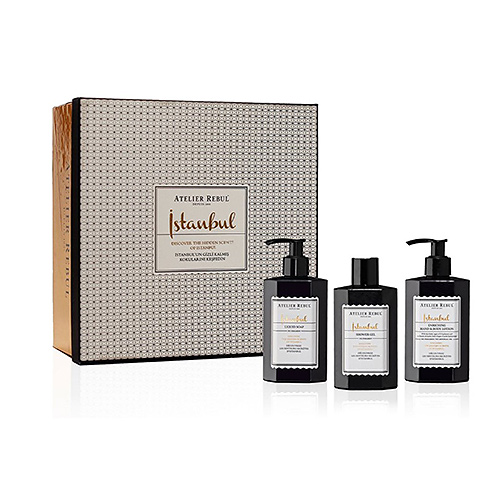 Atelier Rebul Istanbul Bath Gift Set with Candle - Delivery in Denmark ...