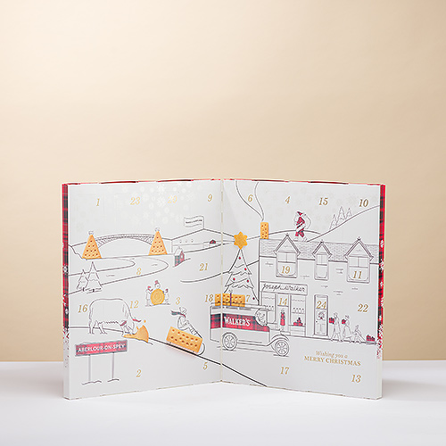 Walker's Shortbread Advent Calendar 2023 Delivery in Ireland by