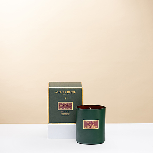 Atelier Rebul Apple & Cinnamon Scented Candle, 210 g