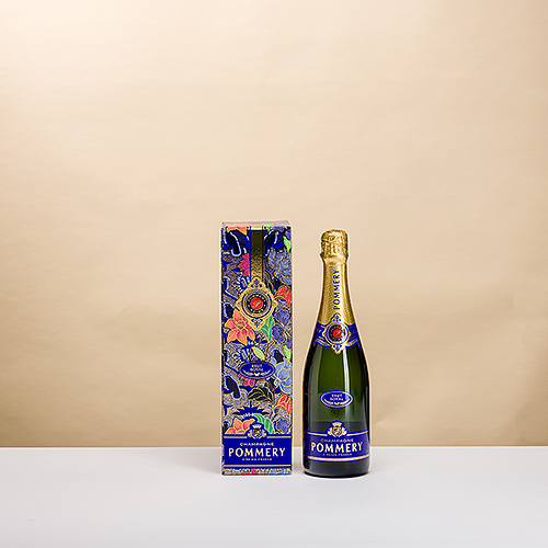 Champagne Pommery Brut Royal Etui Batik, 75 cl