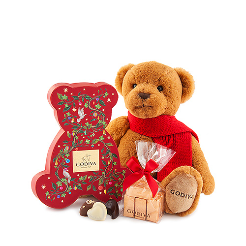 godiva teddy bear