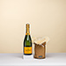 Kywie Champagne Cooler Camel Suede & Veuve Cliquot Brut , 75cl [01]